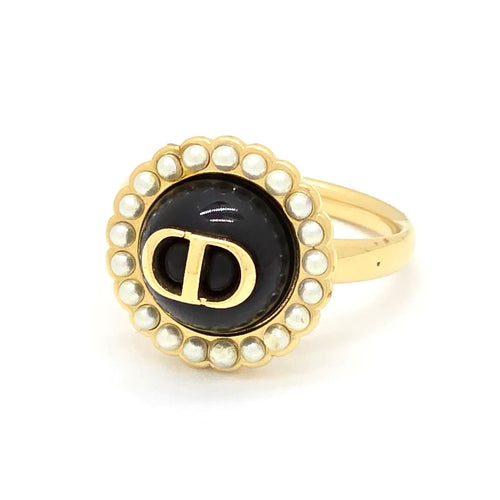 Christian Dior Bague Petit Cd Baroque M 12
