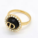 Christian Dior Bague Petit Cd Baroque M 12