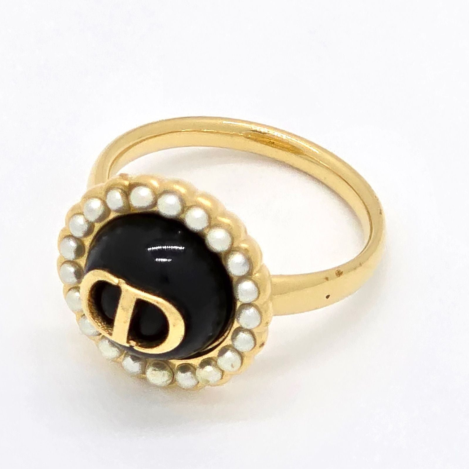 Christian Dior Bague Petit Cd Baroque M 12