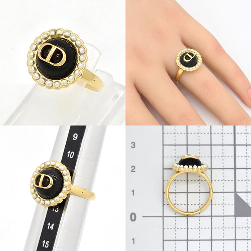 Christian Dior Bague Petit Cd Baroque M 12