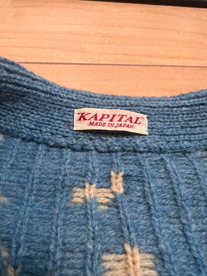 Kapital Cardigans 5G Bone