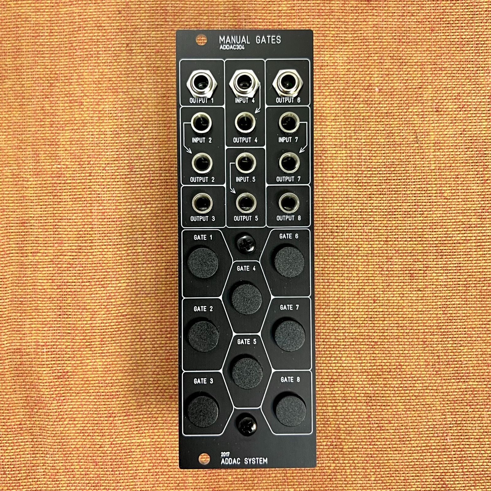 Modular Synthesizer Addac System: Addac304 Manual Gates