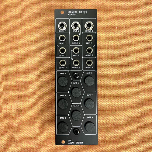 Modular Synthesizer Addac System: Addac304 Manual Gates