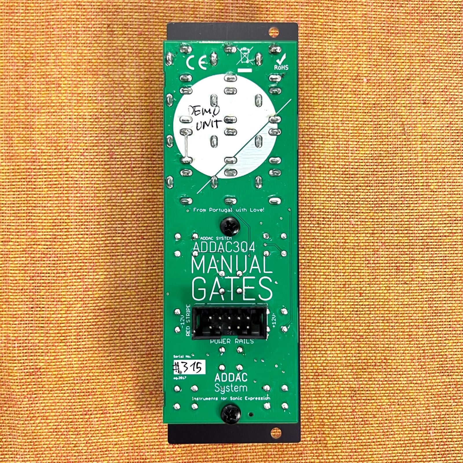 Modular Synthesizer Addac System: Addac304 Manual Gates