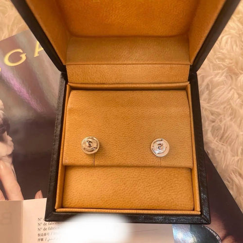 Bvlgari Earrings (Pairs) 1P K18Wg