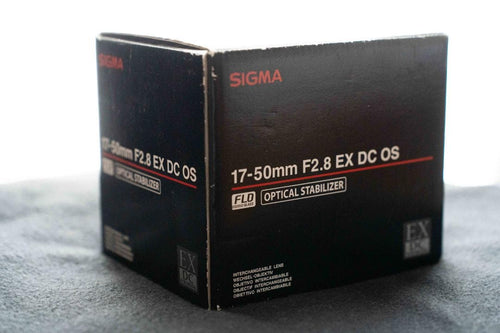 Sigma Lens (Zoom) 17-50Mm F2.8 Ex Dc Os Hsm F