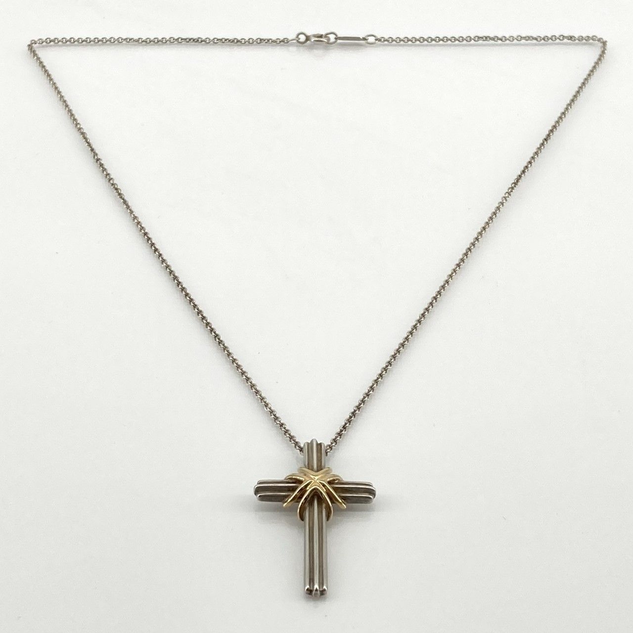 Necklace Tiffany&Co. Ag925/Au750 7.68G