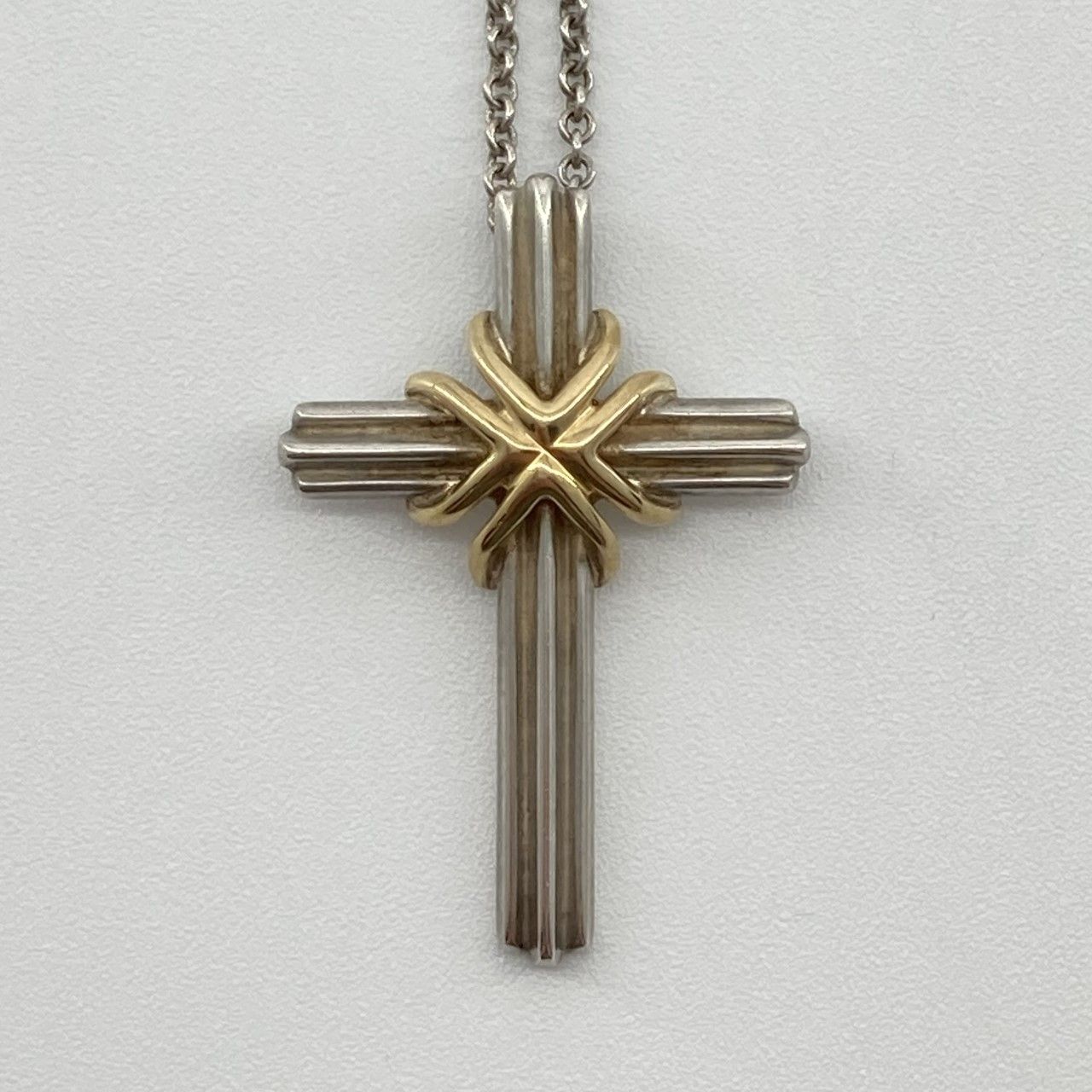 Necklace Tiffany&Co. Ag925/Au750 7.68G