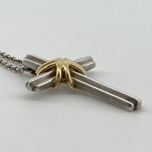 Necklace Tiffany&Co. Ag925/Au750 7.68G