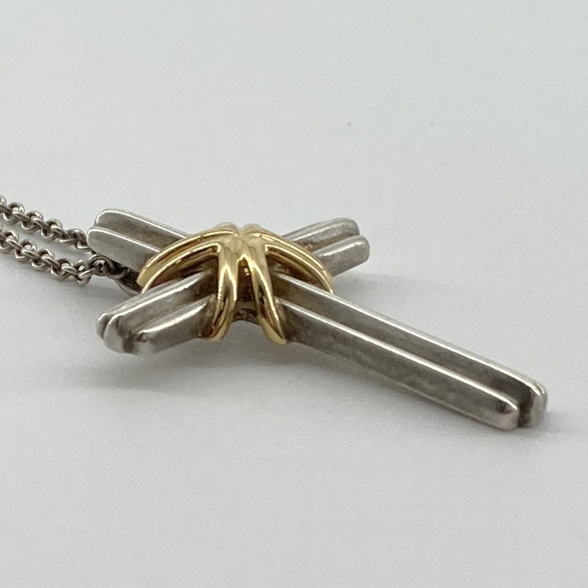 Necklace 10%Off Tiffany&Co. Ag925/Au750 7.68G