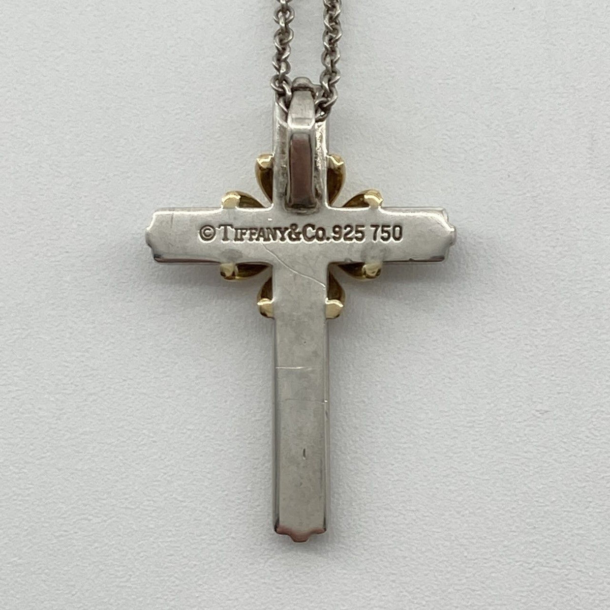 Necklace 10%Off Tiffany&Co. Ag925/Au750 7.68G