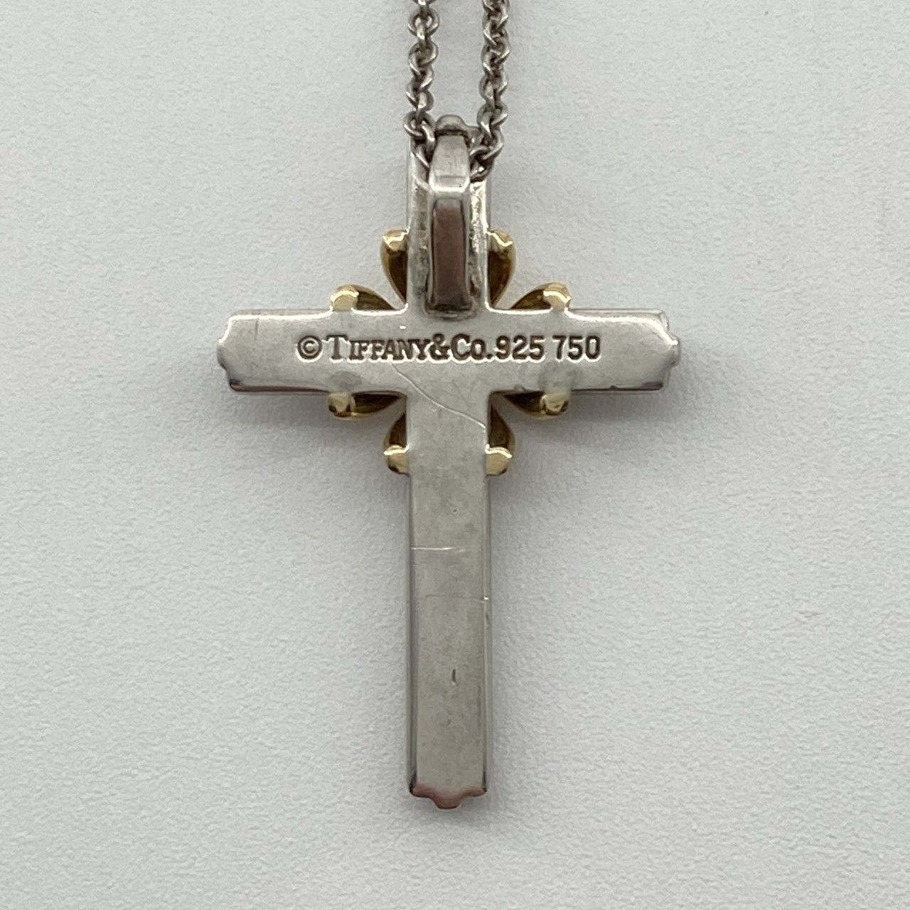 Necklace 10%Off Tiffany&Co. Ag925/Au750 7.68G