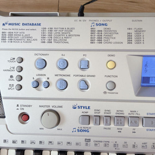 Yamaha Keyboards Digital Pianos Psr-290