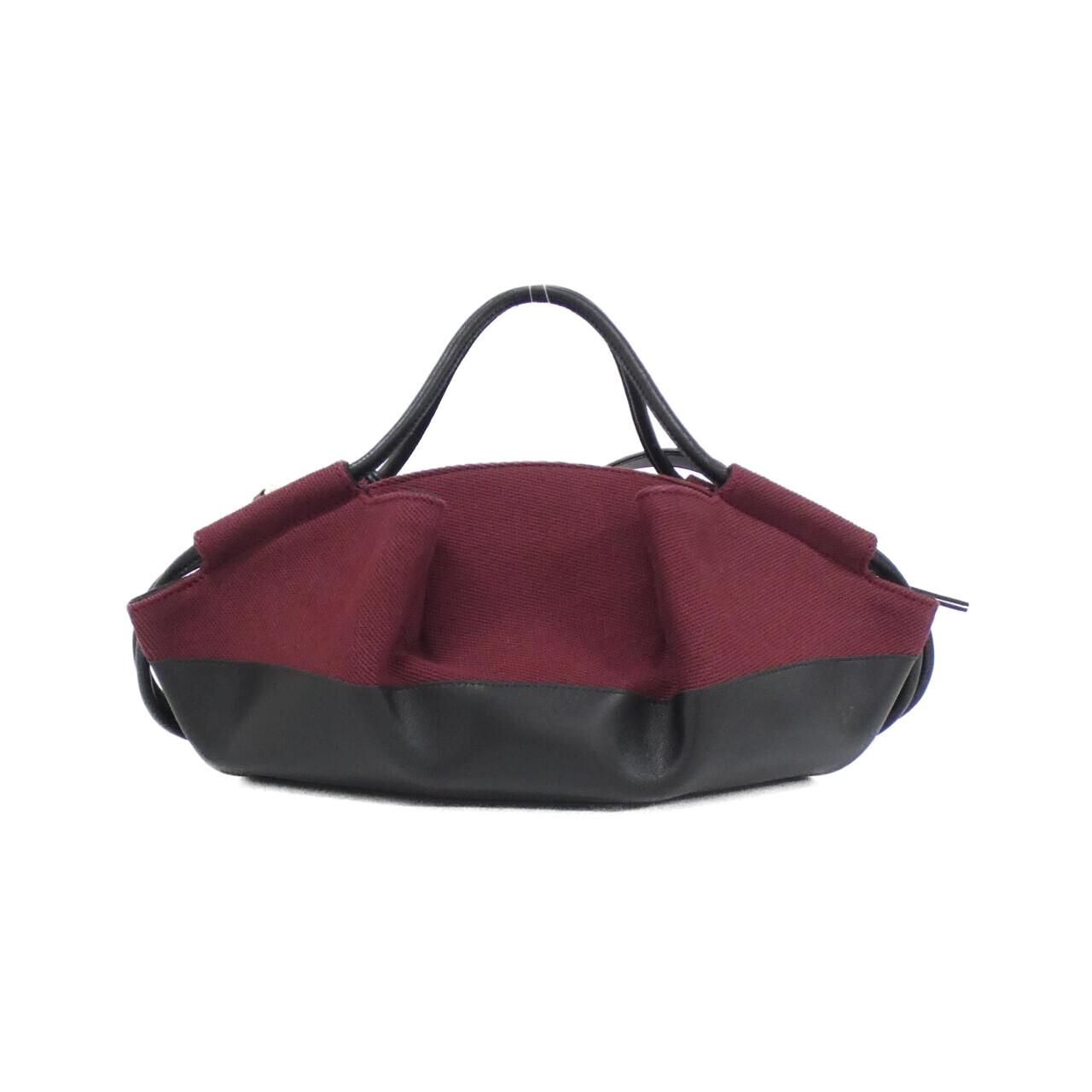 Loewe Handbag Paseo Samll A709P48X06 7124/Burgundy+Black Gold(
