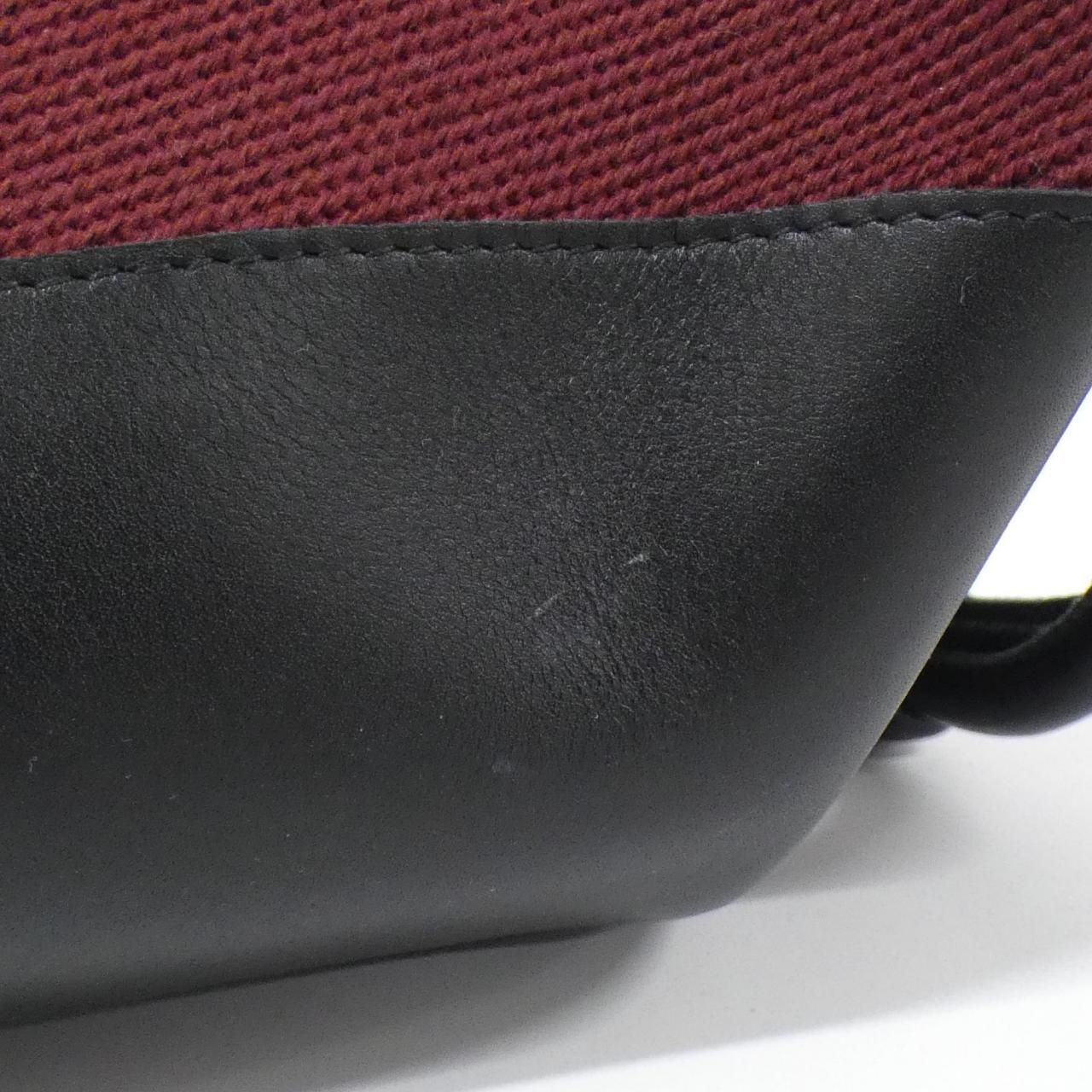 Loewe Handbag Paseo Samll A709P48X06 7124/Burgundy+Black Gold(