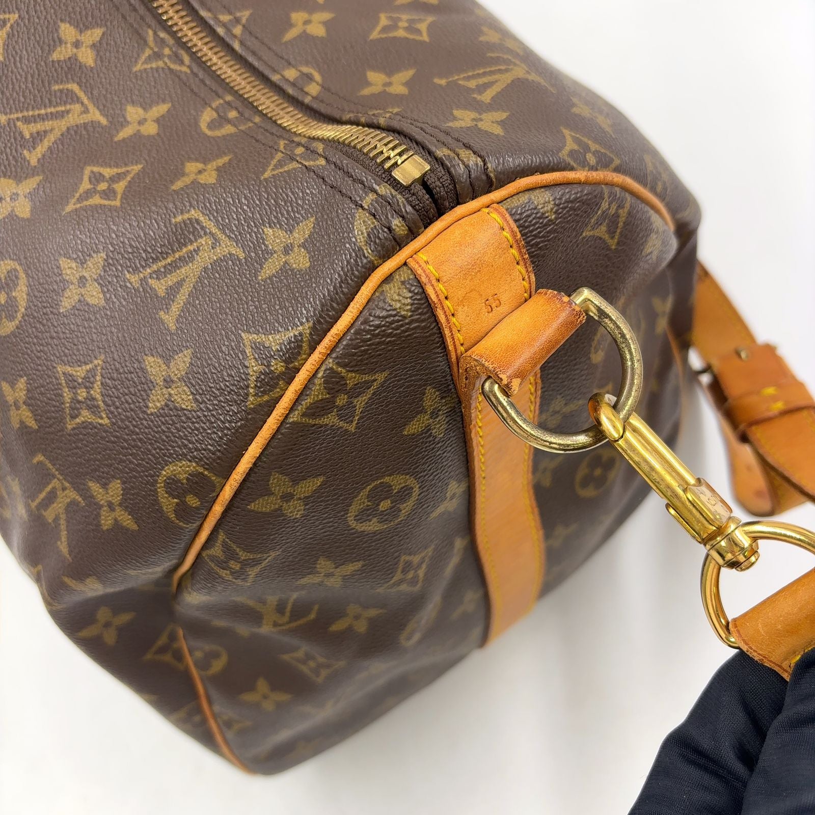 Louis Vuitton Boston Bag Travel 55 Pvc M41424