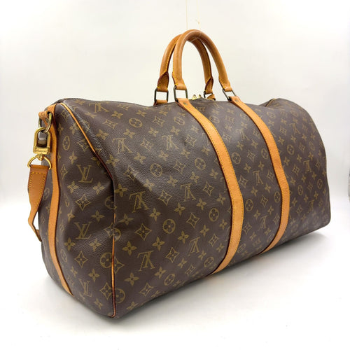 Louis Vuitton Boston Bag Travel 55 Pvc M41424