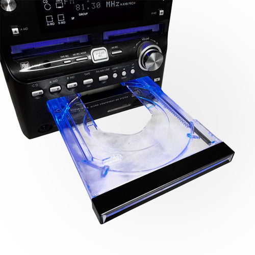 Victor Cd Md Cassette Deck Ux-W500-B