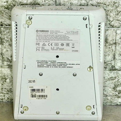 Yamaha Audio Interfaces Ag06