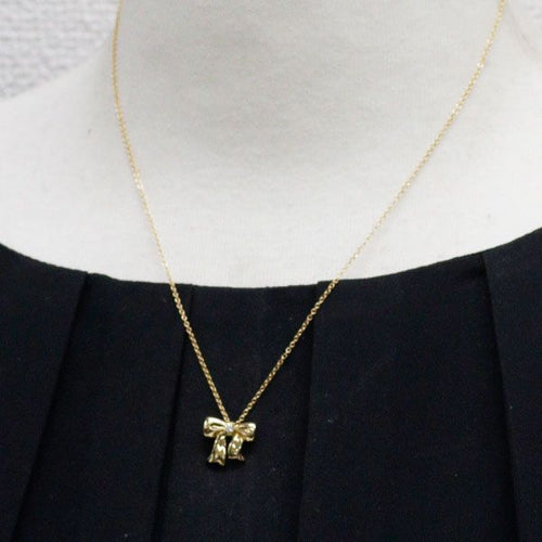 Tiffany Necklace K18Yg