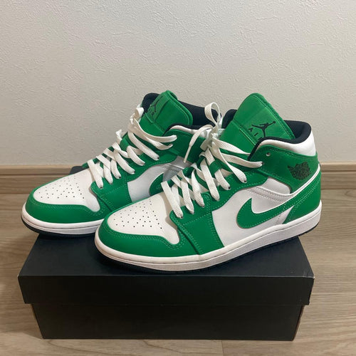 Nike Sneakers Air Jordan 1 Mid Green White