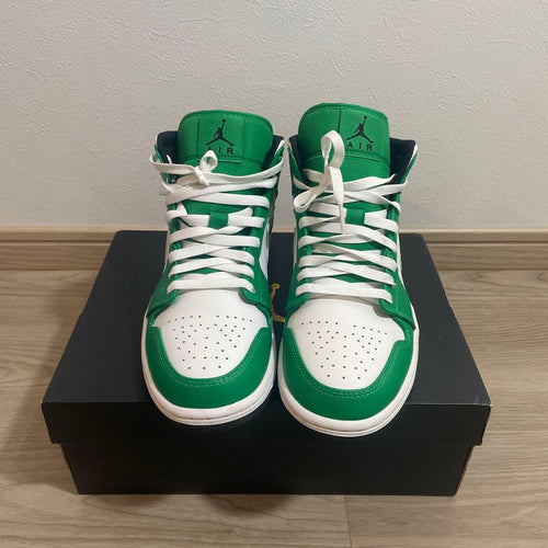 Nike Sneakers Air Jordan 1 Mid Green White