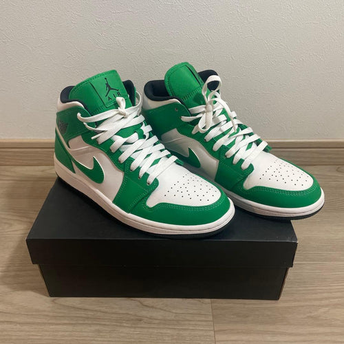 Nike Sneakers Air Jordan 1 Mid Green White