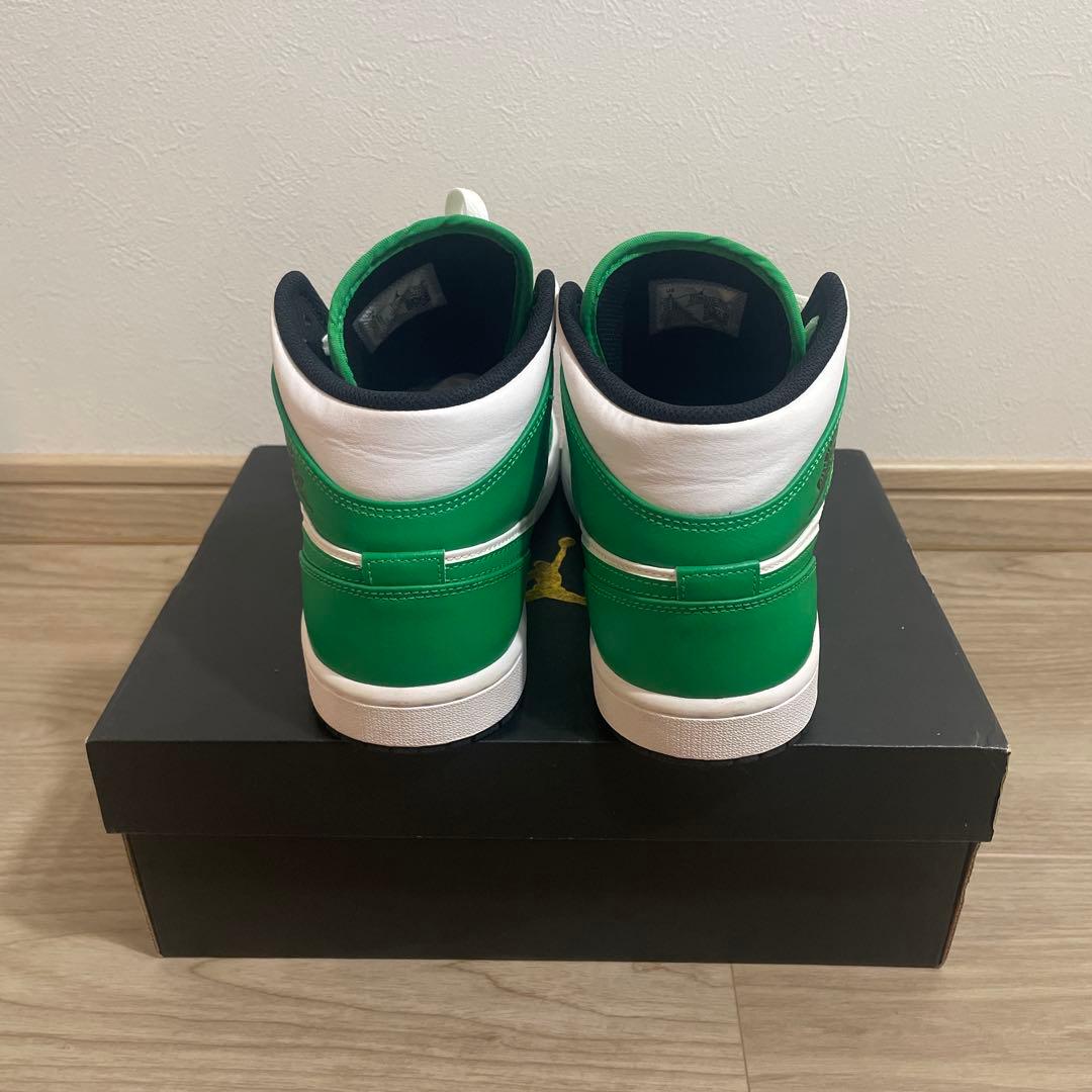 Nike Sneakers Air Jordan 1 Mid Green White