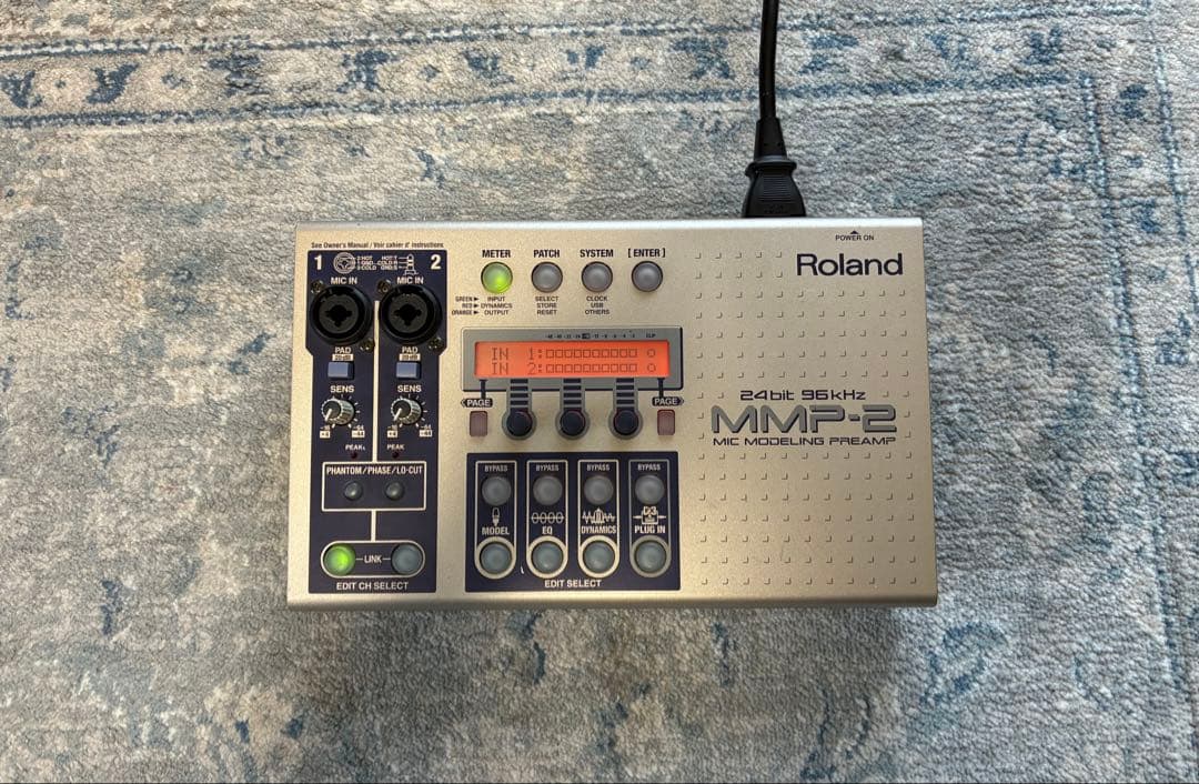 Roland Microphone Preamplifier Mmp-2