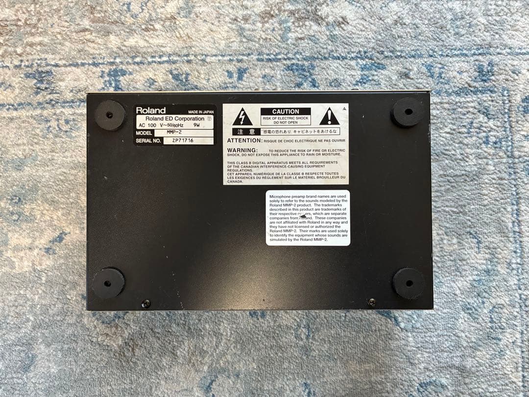 Roland Microphone Preamplifier Mmp-2