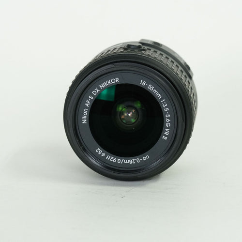 Nikon Lens (Zoom) Af-S Dx Nikkor 18-55Mm F3.5-5.6G Vr Ii F