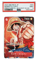 One Piece Card Game Psa9 Fest23-24 Edition D