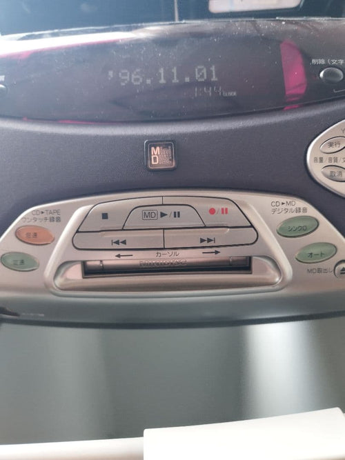 Sanyo Cd Md Cassette Deck 1996