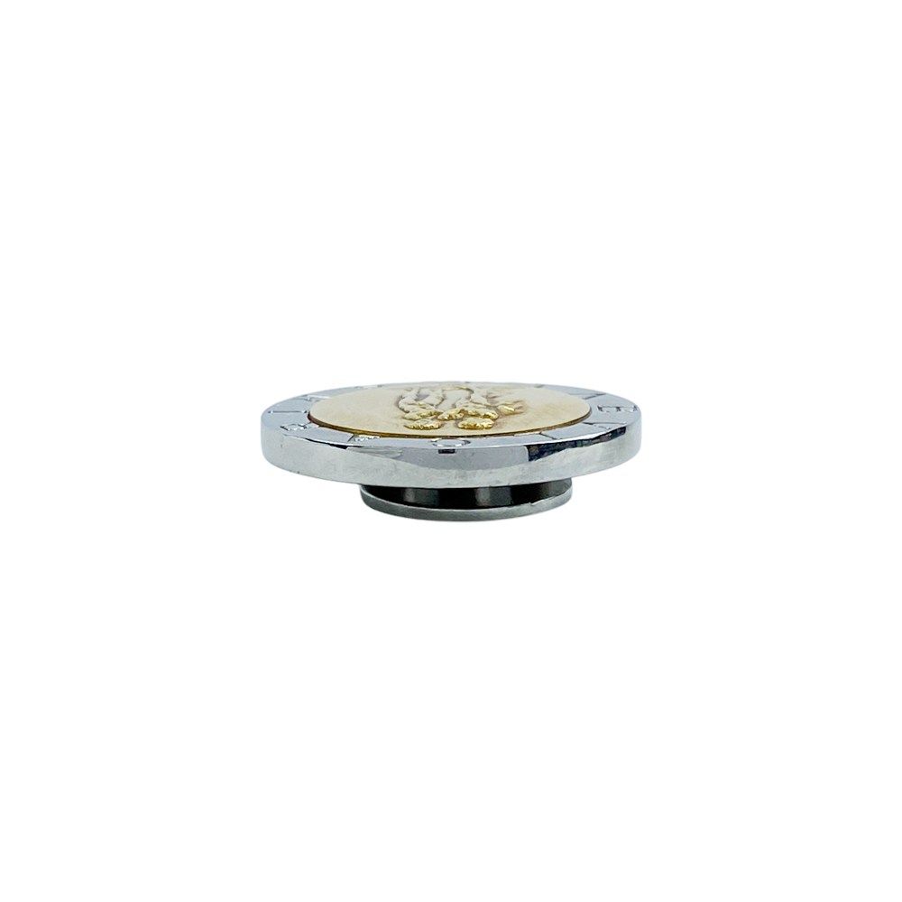 Bvlgari Money Clip Ss Yg750 491382 12 Top 2 2Cm/ 1.6 4.7Cm Ab