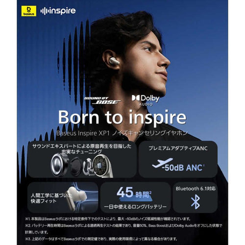 Wireless Earphone Beseus Inspire Xp1 Bluetooth Xp1W