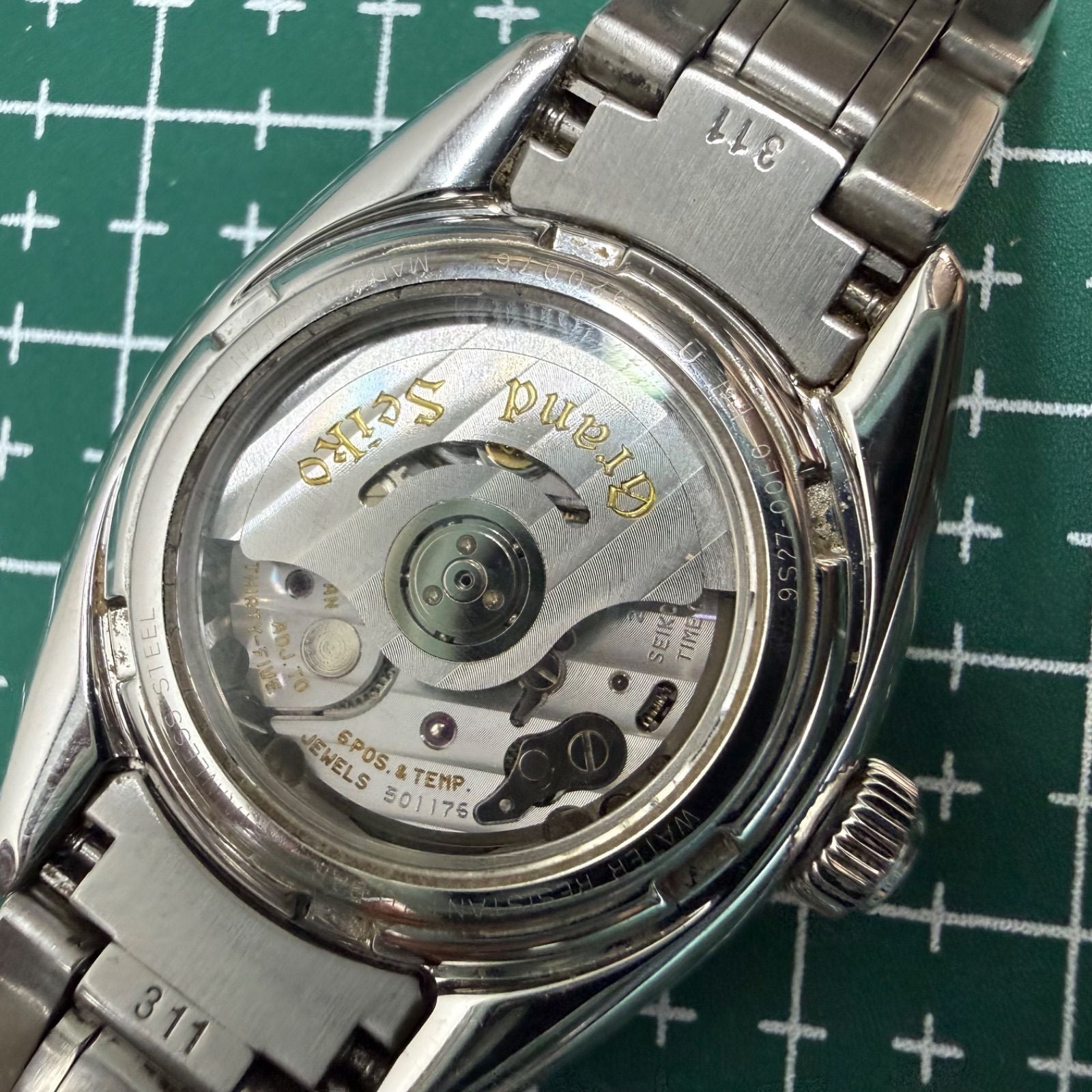 Grand Seiko Automatic Winding Clock Stgk007 11P