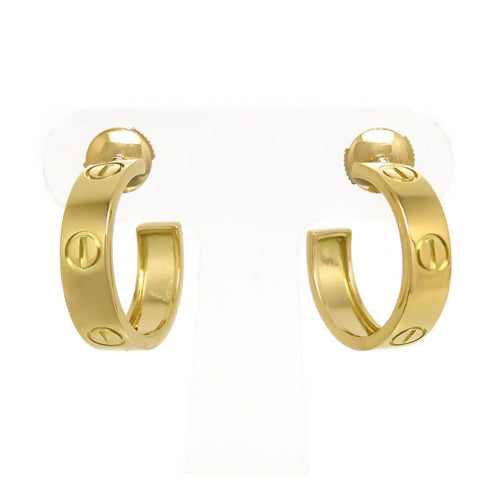 Cartier Earrings (For Both Ears) 750 (K18Yg)