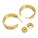 Cartier Earrings (For Both Ears) 750 (K18Yg)