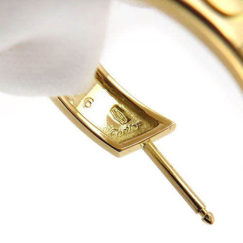 Cartier Earrings (For Both Ears) 750 (K18Yg)