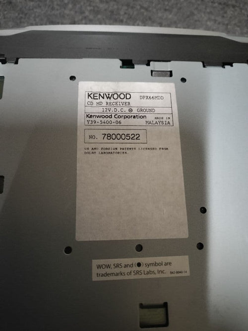 Kenwood Other Dpx66Mdd