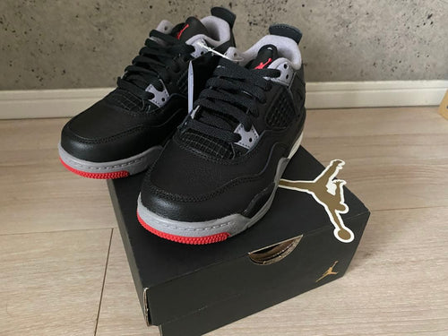 Air Jordan Sneakers 4 Ps "Bred Reimagined"