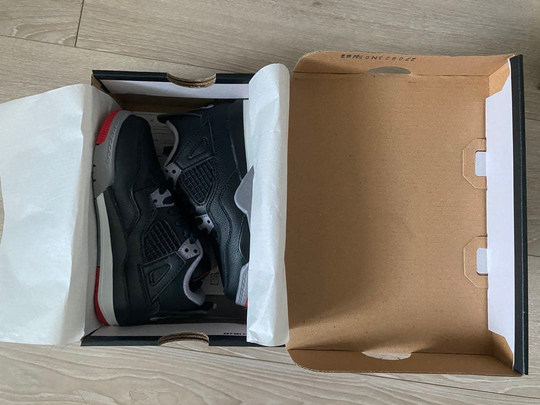 Air Jordan Sneakers 4 Ps "Bred Reimagined"