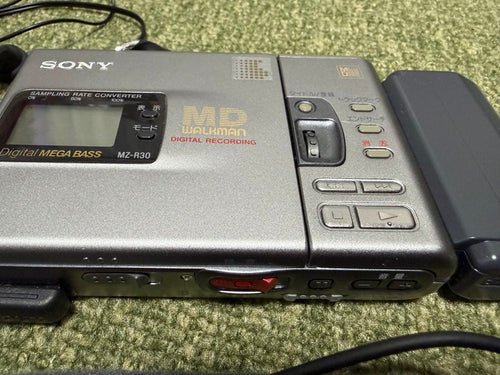 Sony Portable Md Players Mz-R30