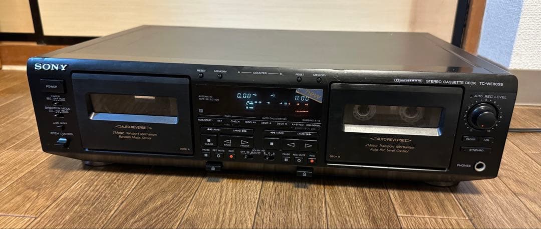 Sony Cd, Md Cassette Decks Tc-We805S