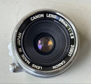Canon Prime Lenses F2.8 L39 Garry Winogrand