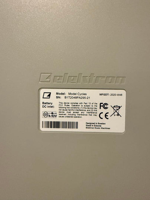 Other Elektron Model:Cycles