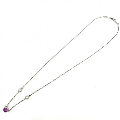 Tiffany Necklace Tiffany&Co. Pt950 2.9G