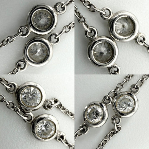 Tiffany Necklace Tiffany&Co. Pt950 2.9G