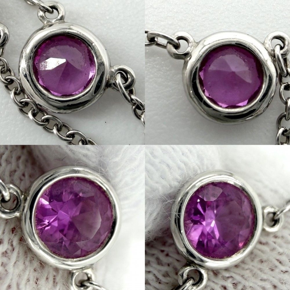 Tiffany Necklace Tiffany&Co. Pt950 2.9G