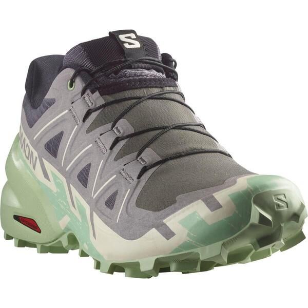 Sneakers Salomon Speedcross 6 Trail Running Shoes Womens Claylime